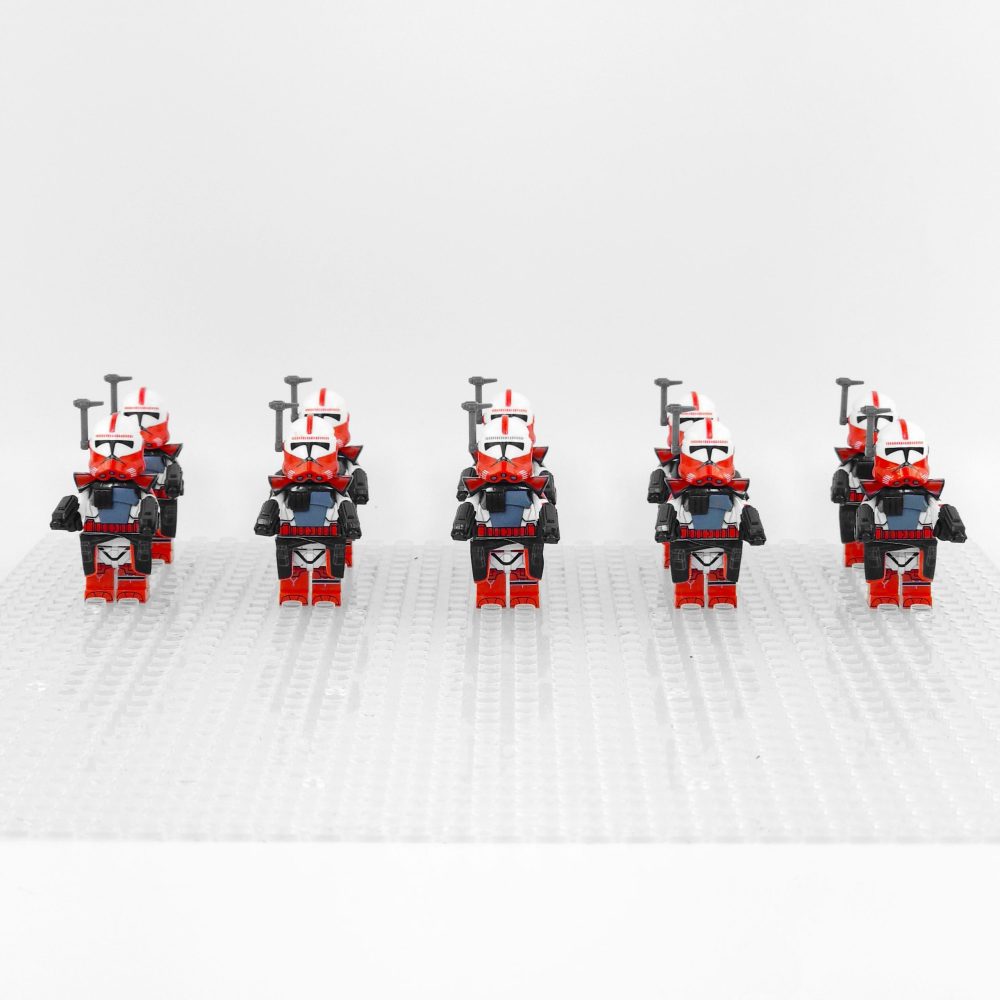 Space War Theme Coruscant Guard Arc Clone Trooper Block Figures Set
