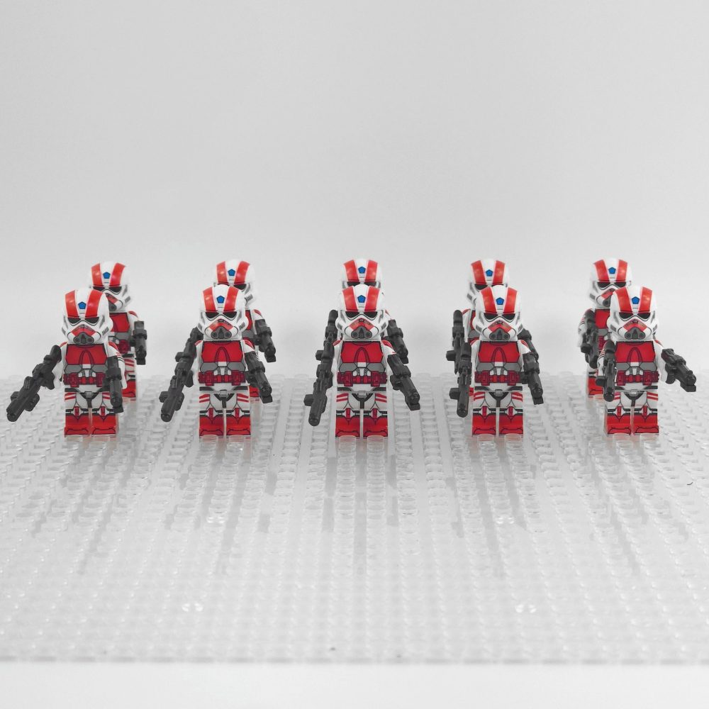 Space War Theme Coruscant Guard Combat Engineer Block Figures Set