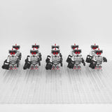 Space War Theme Coruscant Guard Riot Control Unit Block Figures Set