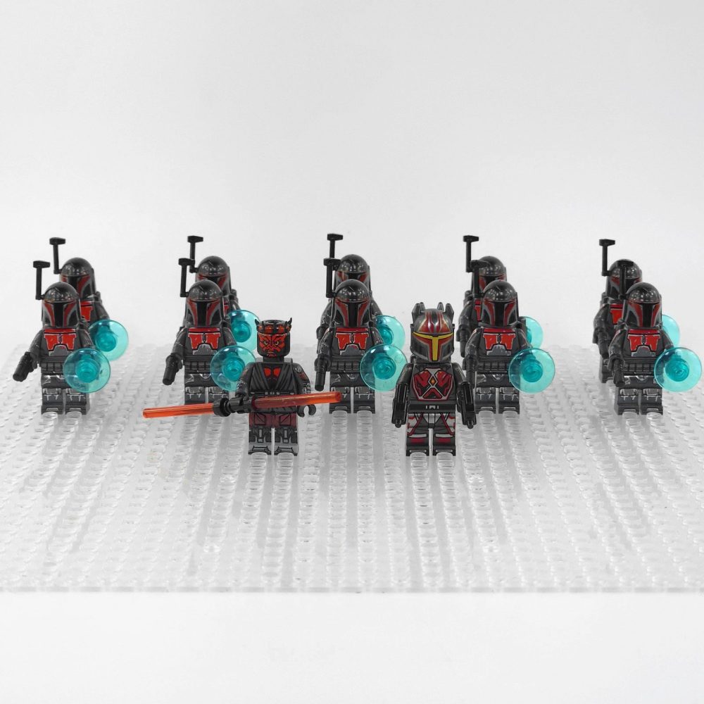 Space War Theme Darth Maul Shadow Collective Block Figures Set of 12pcs