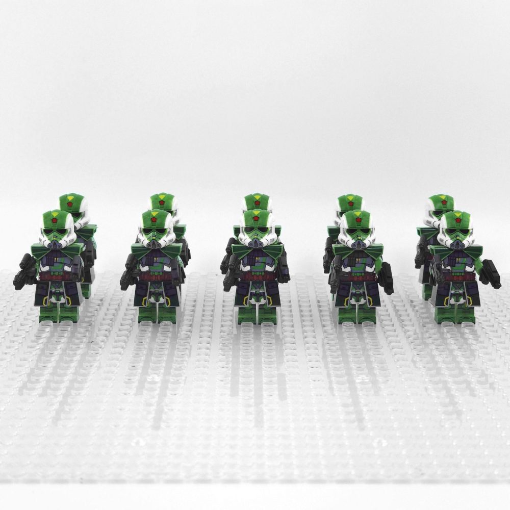 Space War Theme Doom’s Unit Engineer Clone Troopers Block Figures Set