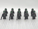 Space War Theme Elite Squad Clone Troopers Block Figures Set of 10pcs
