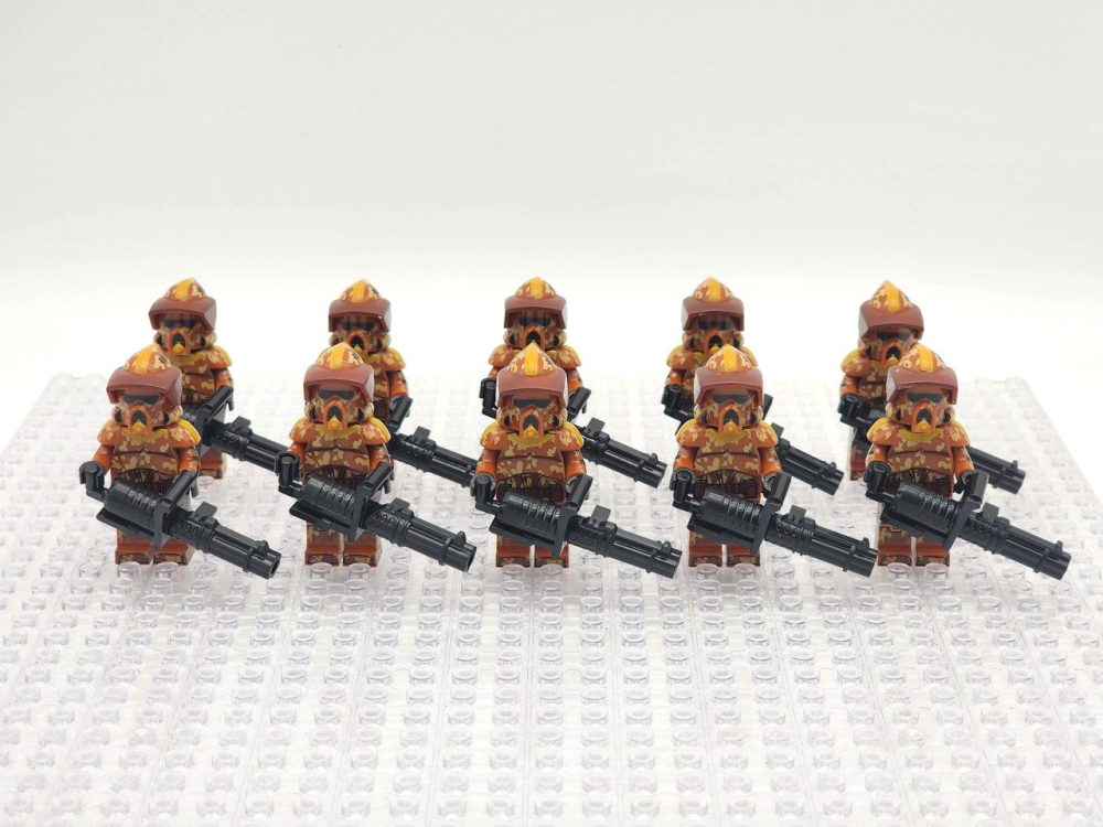 Space War Theme Geonosis ARF Clone Trooper Block Figures Set