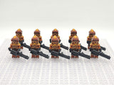 Space War Theme Geonosis ARF Clone Trooper Block Figures Set