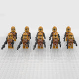 Space War Theme Geonosis Clone Troopers Block Figures Set of 10pcs