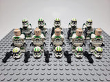 Space War Theme Horn Company Clone Troopers Block Figures