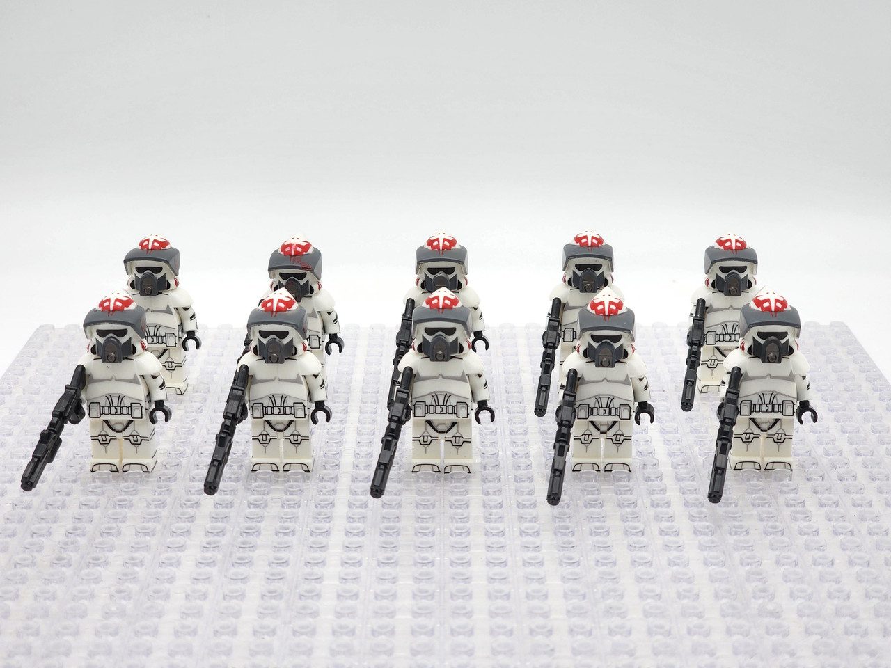 Space War Theme Kamino ARF Clone Trooper Block Figures Set