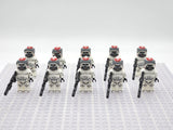 Space War Theme Kamino ARF Clone Trooper Block Figures Set