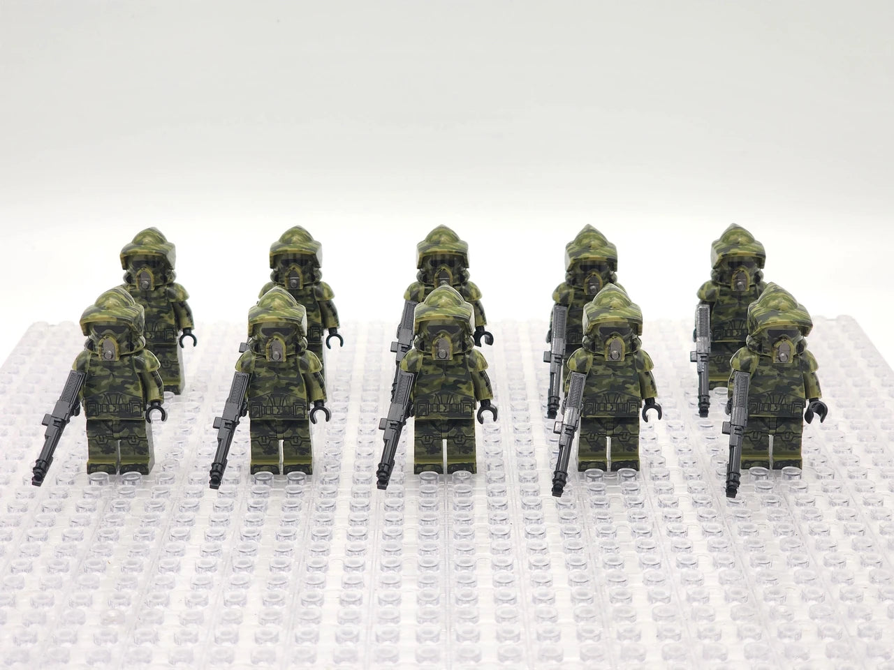 Space War Theme Kashyyyk 41st Forest ARF Clone Trooper Block Figures Set