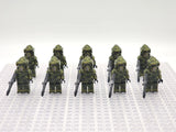 Space War Theme Kashyyyk 41st Forest ARF Clone Trooper Block Figures Set