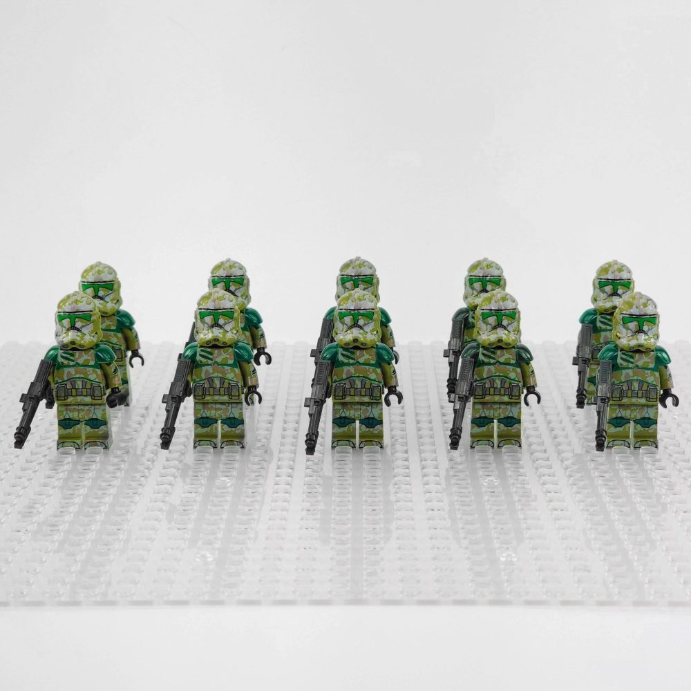 Space War Theme Kashyyyk Clone Troopers 41st Rangers Block Figures Set