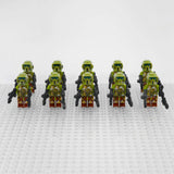 Space War Theme Kashyyyk Scout Trooper Block Figures Set of 10pcs