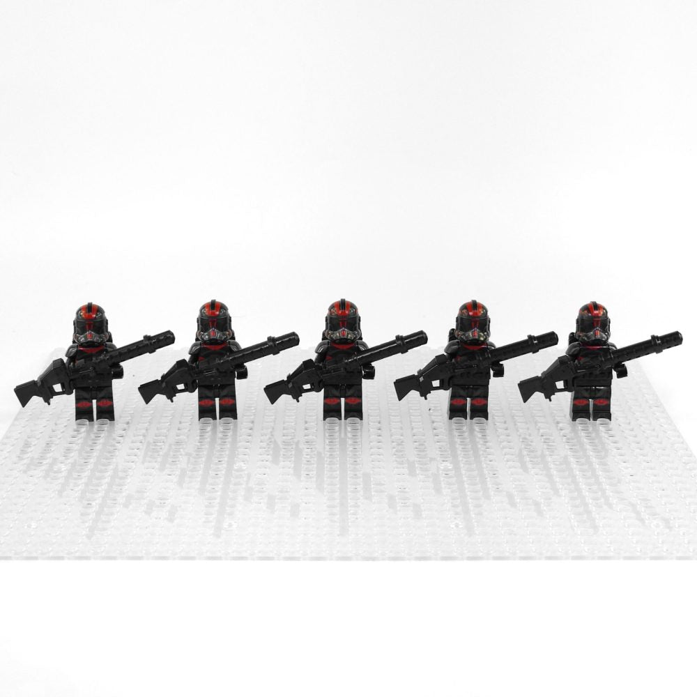 Star Wars N7 Battalion Clone Troopers Minifigure Set of 5pcs