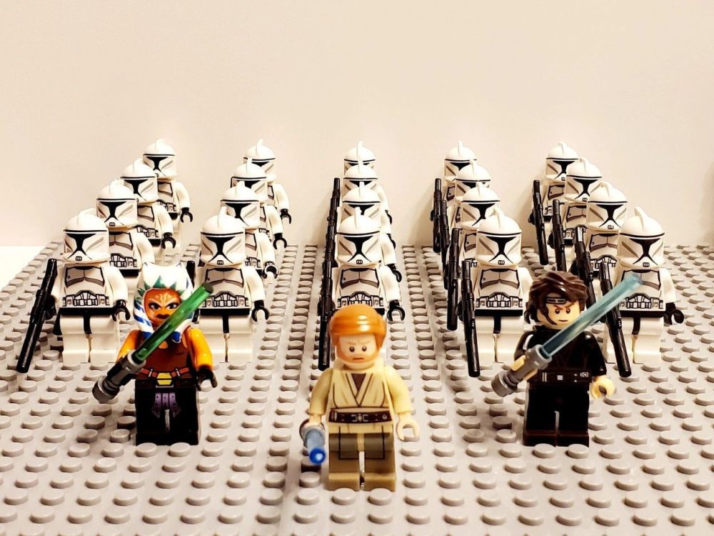 Space War Theme Phase 1 Clones Block Figures Set of 23pcs