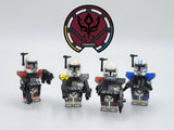 Space War Theme Rancor Battalion ARC Troopers Block Figures Set of 4pcs