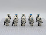 Space War Theme Republic Clone Commandos Alpha Squad Block Figures