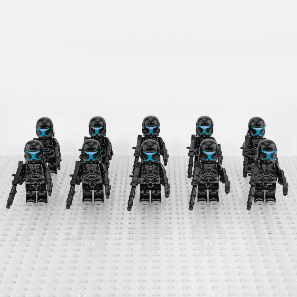 Space War Theme Republic Clone Commandos Omega Squad Block Figures Set