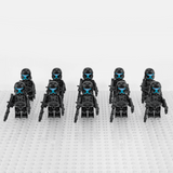 Space War Theme Republic Clone Commandos Omega Squad Block Figures Set
