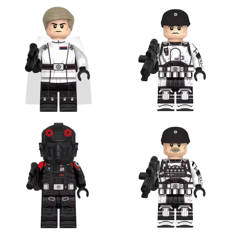 Space War Theme Rogue One Imperial Officers and Captains Block Figures Set