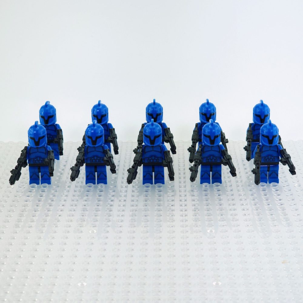 Space War Theme Senate Commandos Block Figures Set of 10pcs