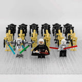 Space War Theme Separatist Battle Droid Count Dooku General Grievous Ventress Block Figures Set