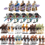 Space War Theme Seperatists Minifigure Set – Magna Guard General Grievous Droids