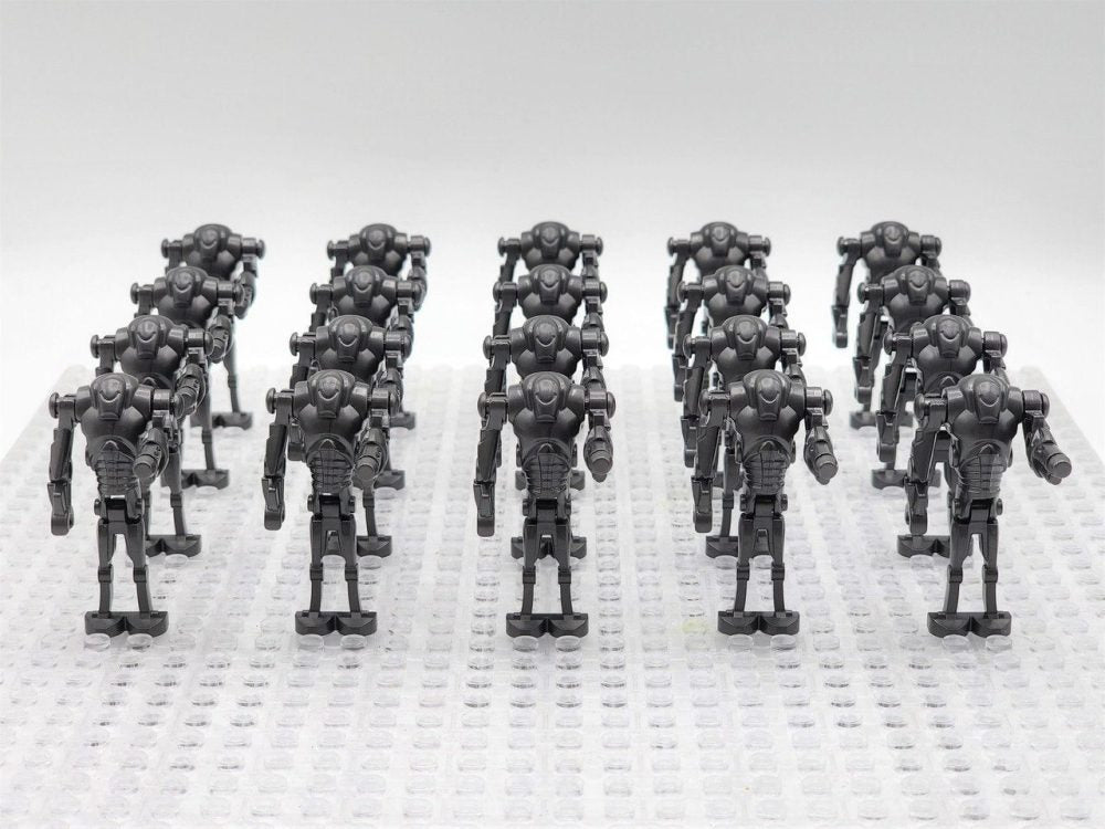 Space War Theme Super Battle Droid Block Figures Army Set