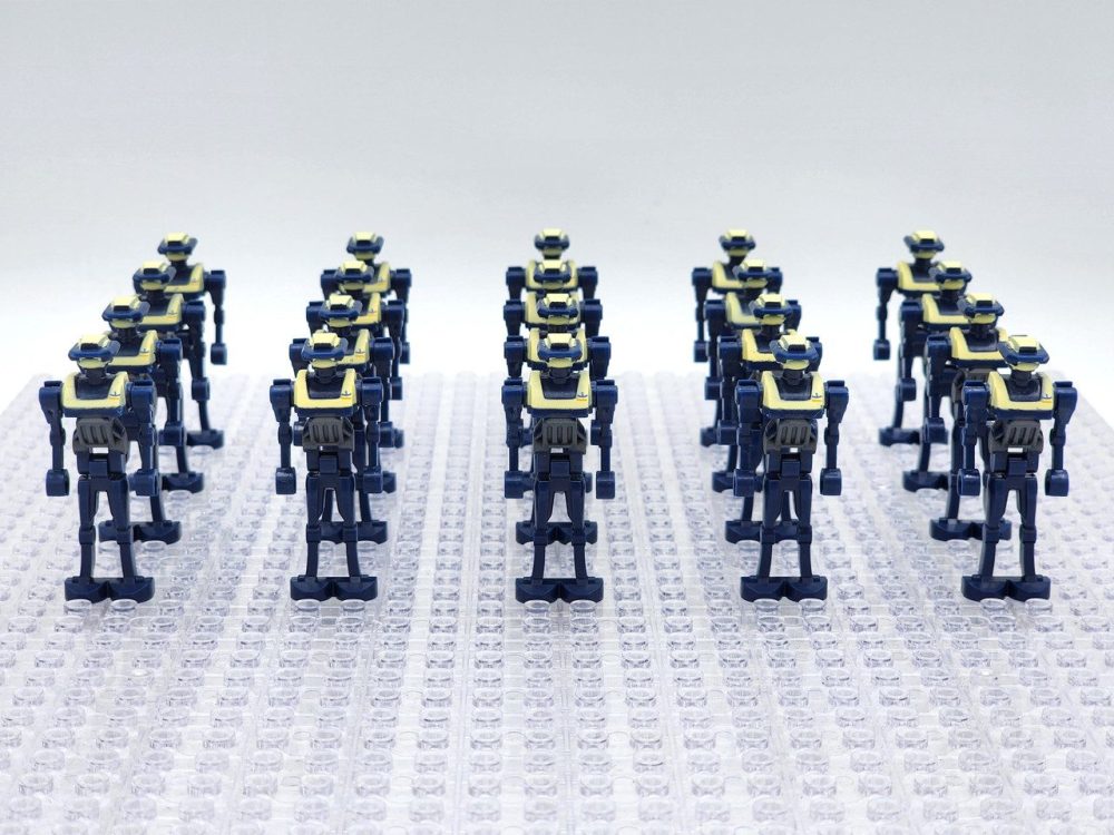 Space War Theme T-Series Tactical Droids Block Figures Set of 20pcs