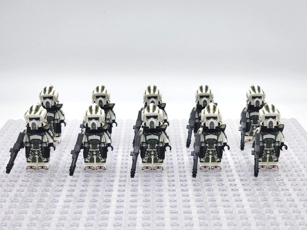 Space War Theme Trauma’s Unit Arc Arf Clone Troopers Block Figures Set of 10pcs
