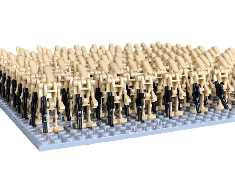 Space War Theme B1 Battle Droids Block Figures Set of 100pcs
