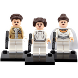 Space War Theme Princess Leia Block Figures Set of 3pcs
