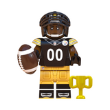 NFL Football Players Block Figures Set of 16pcs with Super Bowl Trophy Accessories