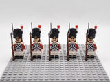 Swiss Grenadier Block Figures Set of 5pcs
