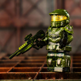 Halo Spartan Soldier Block Figures Set of 3pcs