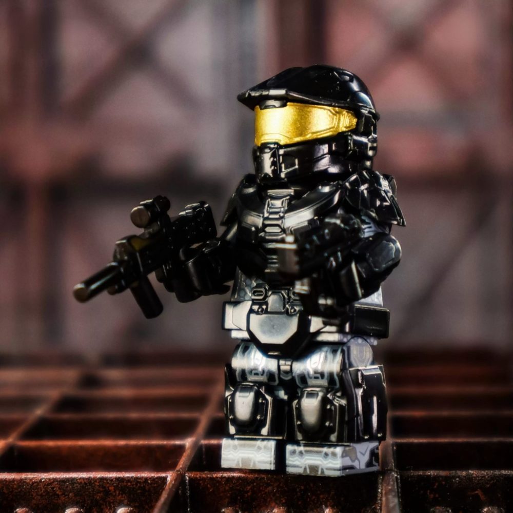 Halo Spartan Soldier Block Figures Set of 3pcs