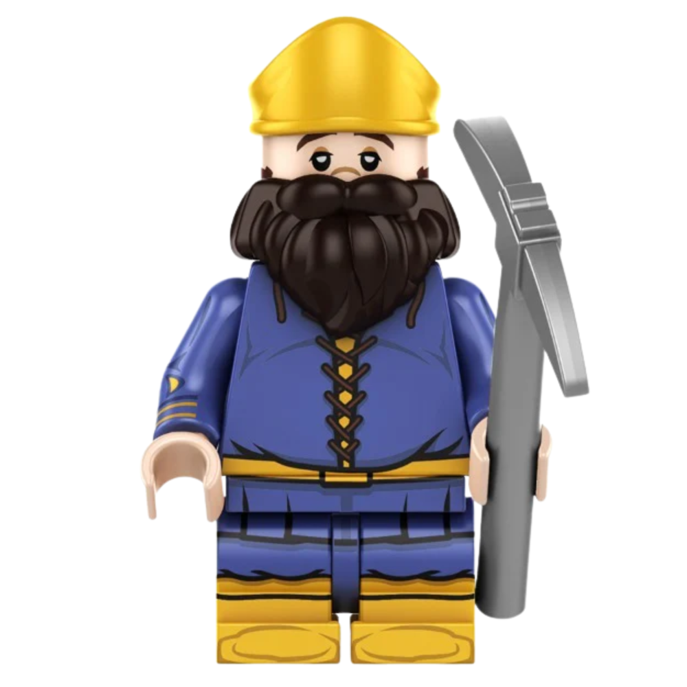 Snow White and the Seven Dwarves Block Figures Set