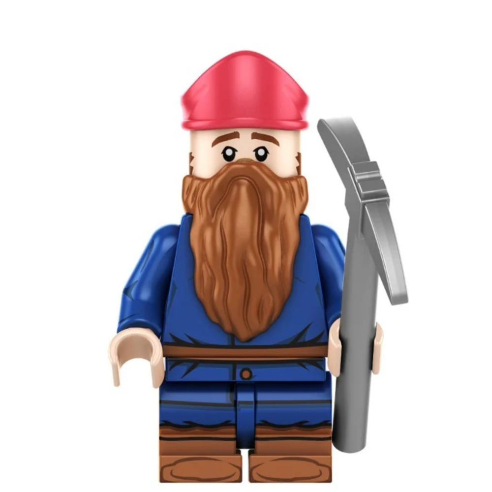 Snow White and the Seven Dwarves Block Figures Set