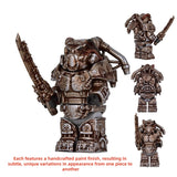 Fallout Premium Weathered Wasteland Power Armor Inspired Block Figures