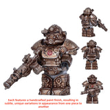 Fallout Premium Weathered Wasteland Power Armor Inspired Block Figures