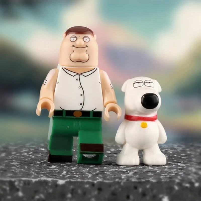Family Guy Block Figures Mega Collection Set