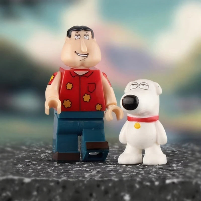 Family Guy Block Figures Mega Collection Set