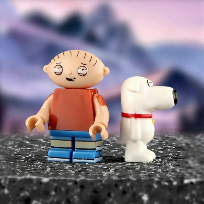 Family Guy Block Figures Mega Collection Set