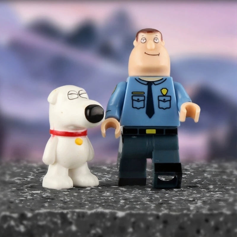 Family Guy Block Figures Mega Collection Set