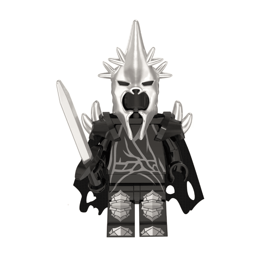 Lord the Rings Sauron Witch King Uruk-Hai Captain Block Figures Set