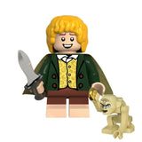 Lord the Rings The Fellowship the Rings Block Figures Set 9pcs