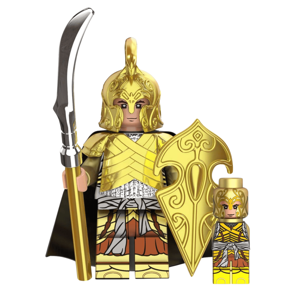 Lord the Rings Elrond Noldo Warriors Block Figures Set 8pcs