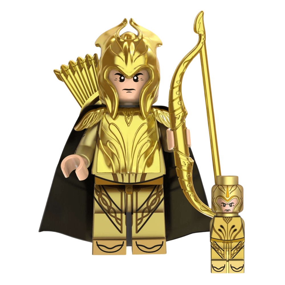 Lord the Rings Thranduil’s Elven Warriors Block Figures  Set 8pcs