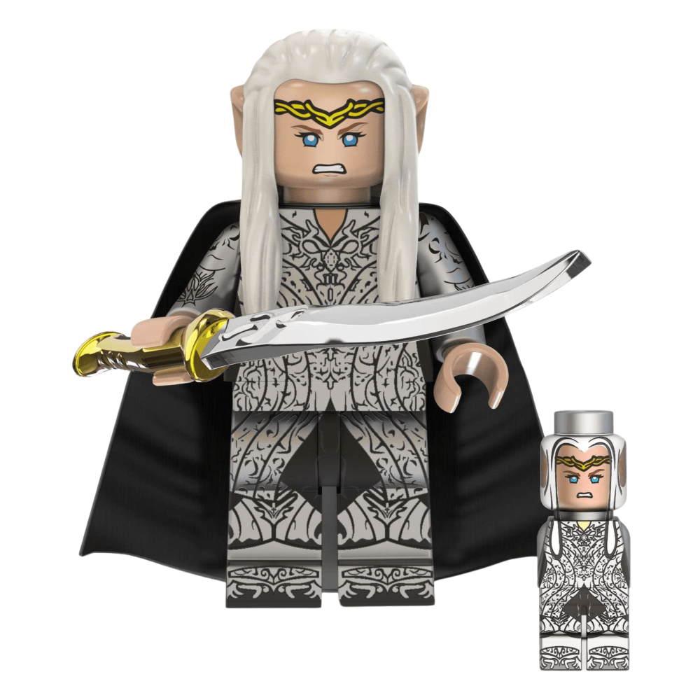 Lord the Rings Thranduil’s Elven Warriors Block Figures  Set 8pcs