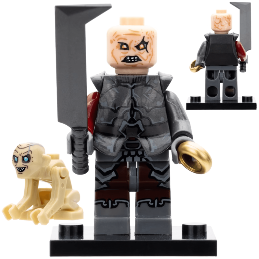 Lord of the Rings Block Figures Set – Azog Bolg Gothmog Sauron