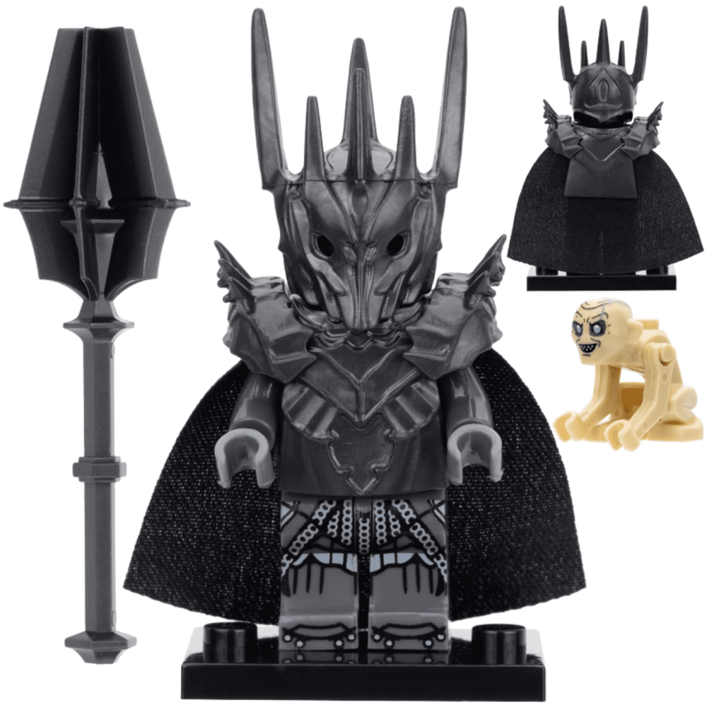 Lord of the Rings Block Figures Set – Azog Bolg Gothmog Sauron